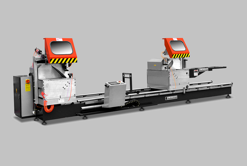 數控雙頭45度鋸（帶高度檢測裝置）